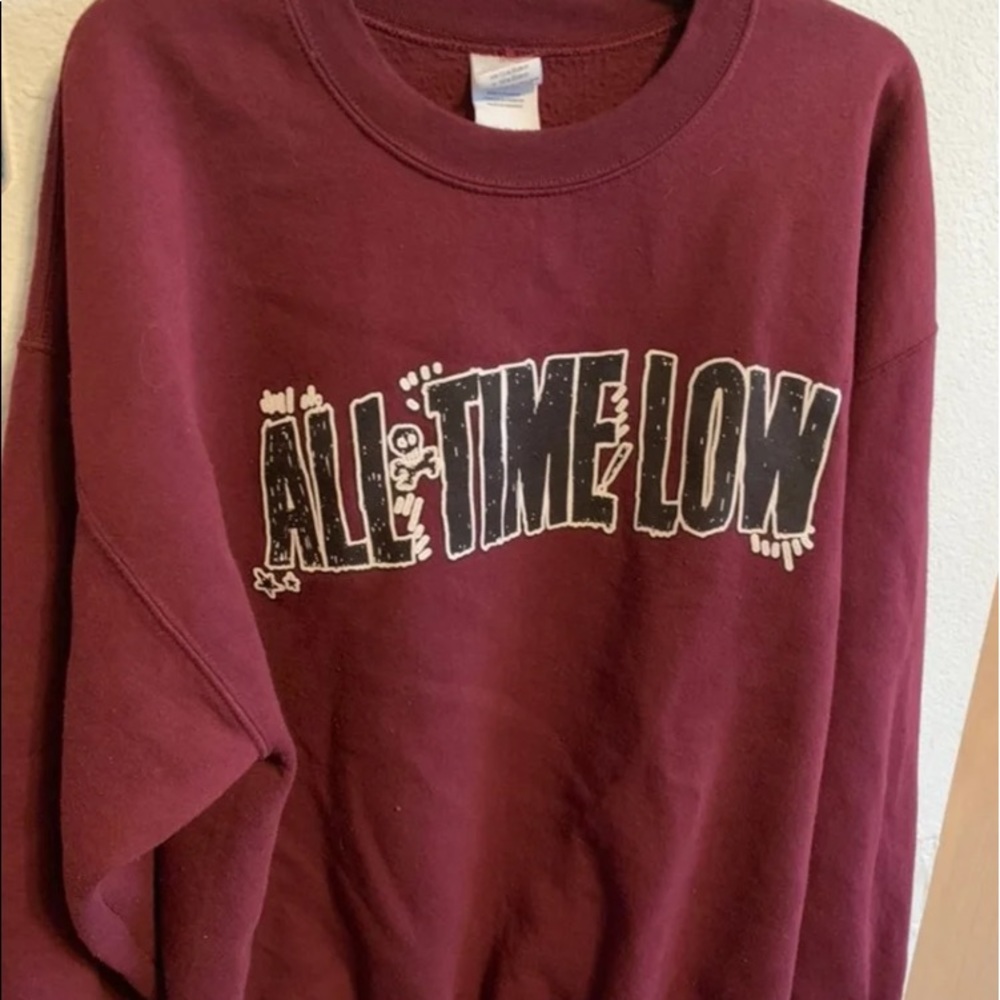 All time low crewneck